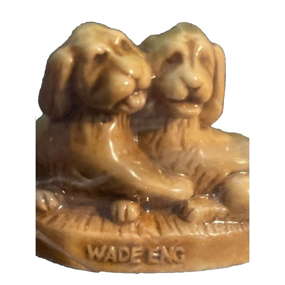 Puppies New Sealed Vintage Wade England Red Rose Tea Rare